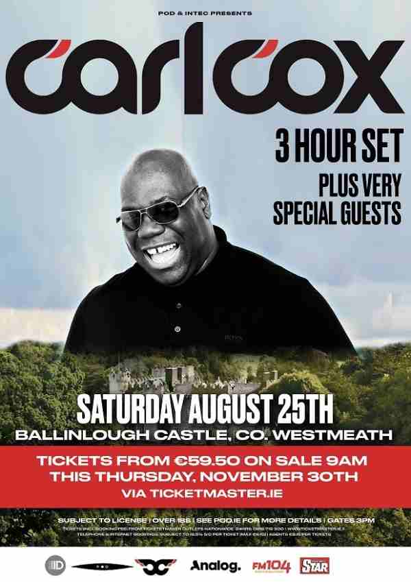 Carl Cox Ballinlough