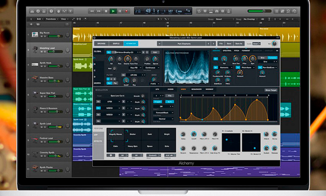 Apple actualiza el Logic Pro a 10.3.2