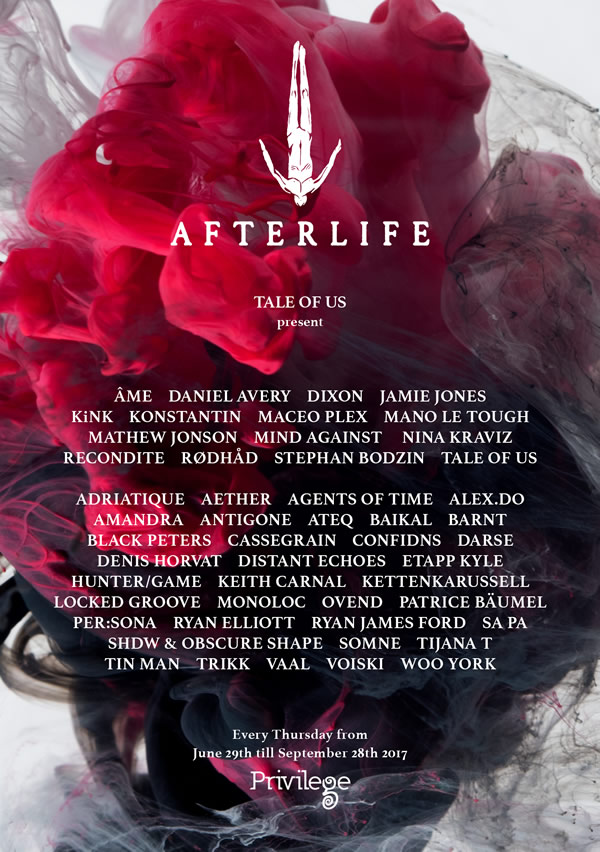 Cartel Afterlife Ibiza 2017